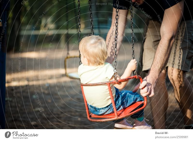 Karussell II elegant Freude Glück Leben harmonisch Wohlgefühl Zufriedenheit Kindererziehung Mensch Kleinkind Mädchen Mann Erwachsene Eltern Vater