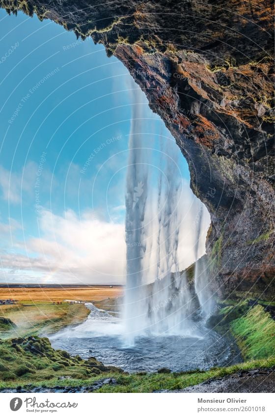 Kvernufoss, Island Island
Wasserfall Landschaft Natur Naturgewalt Reisefotografie Abenteuer Ferien & Urlaub & Reisen grün blau Menschenleer 0