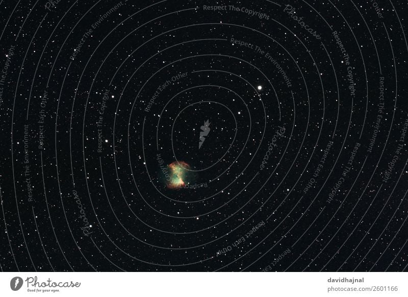 Hantelnebel Teleskop Technik & Technologie Wissenschaften Fortschritt Zukunft High-Tech Raumfahrt Astronomie Umwelt Natur Landschaft Himmel nur Himmel