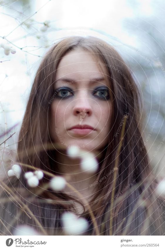 Ins Licht des Tages Mensch feminin Junge Frau Jugendliche Erwachsene Leben Kopf Haare & Frisuren Gesicht 1 18-30 Jahre Blick authentisch schön Lichtspiel