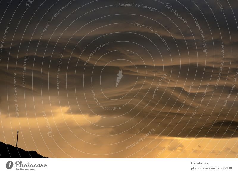 Komplex | Das Wetter Natur Urelemente Wasser Himmel Wolken Gewitterwolken Horizont Sonnenaufgang Sonnenuntergang Sommer Klima Klimawandel schlechtes Wetter