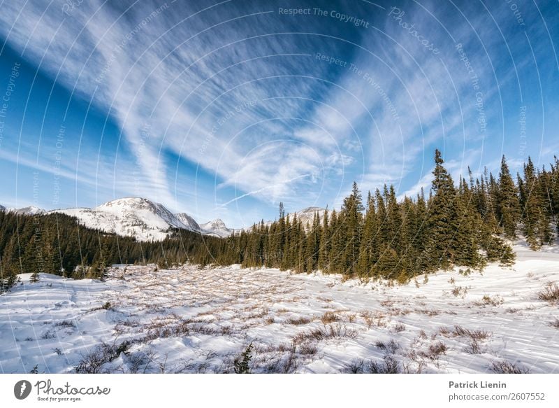 Indian Peaks Wilderness Tourismus Ausflug Abenteuer Ferne Freiheit Camping Winter Berge u. Gebirge wandern Umwelt Natur Landschaft Urelemente Himmel Wolken