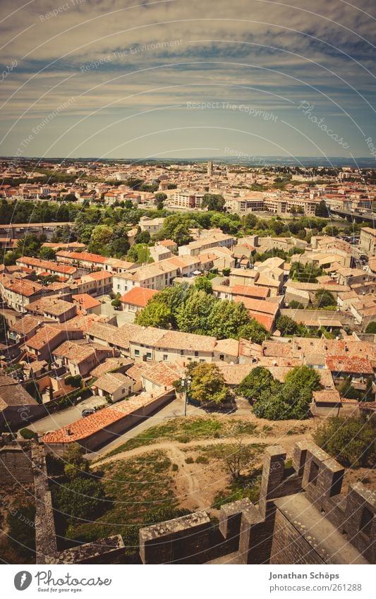 Carcassonne XIV Ferien & Urlaub & Reisen Ausflug Abenteuer Ferne Freiheit Sightseeing Städtereise Sommerurlaub Südfrankreich Frankreich Stadt Stadtzentrum