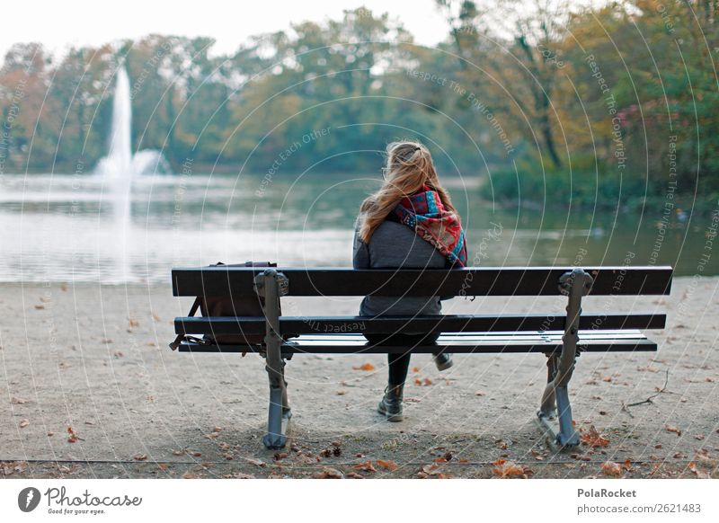 #A# HerbstBank Kunst ästhetisch schlechtes Wetter herbstlich Herbstlaub Herbstfärbung Herbstbeginn Herbstwald Herbstwetter Herbstlandschaft Herbststurm Park