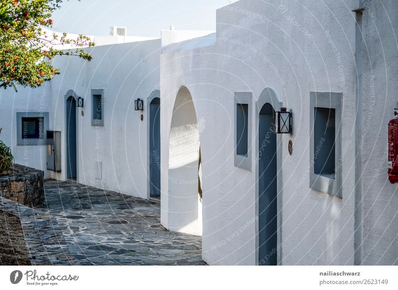 Impressionen aus Kreta im Sommer Crete Griechenland sonnig Urlaub reisen Eindruck Haus Schiff MEER Wasser Gebäude Örtlichkeit malerisch Landschaft Natur