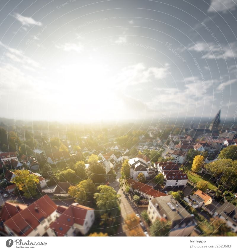 so süß ist soest Dorf Kleinstadt Stadt Altstadt Skyline bevölkert Kirche Platz Marktplatz Turm Ferne Tilt-Shift verkleinerung Miniatur Kreis Soest Deutschland