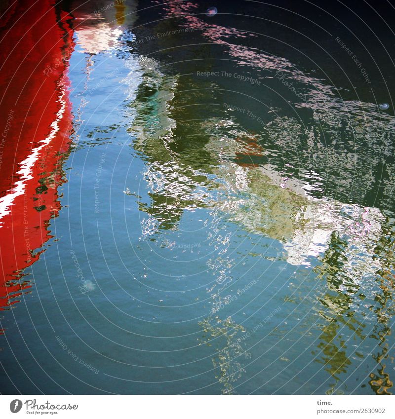 Ostseeschorle Wasserwirtschaft Fischereiwirtschaft Himmel Schönes Wetter Wellen Schifffahrt Fischerboot Segelboot Hafen Tier Qualle kalt maritim Leben