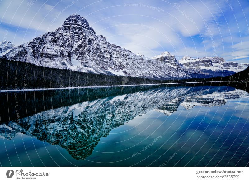 #Kanada/ was ist was? Natur Landschaft Pflanze Urelemente Luft Wasser Himmel Wolken Herbst Schönes Wetter Baum Felsen Gipfel Schneebedeckte Gipfel Bucht Stein