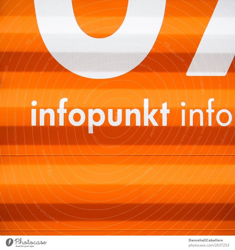 infopunkt... Tourismus Callcenter Unternehmen Beratung orange weiß Hilfsbereitschaft Politik & Staat Information Informationsaustausch Informationsgesellschaft