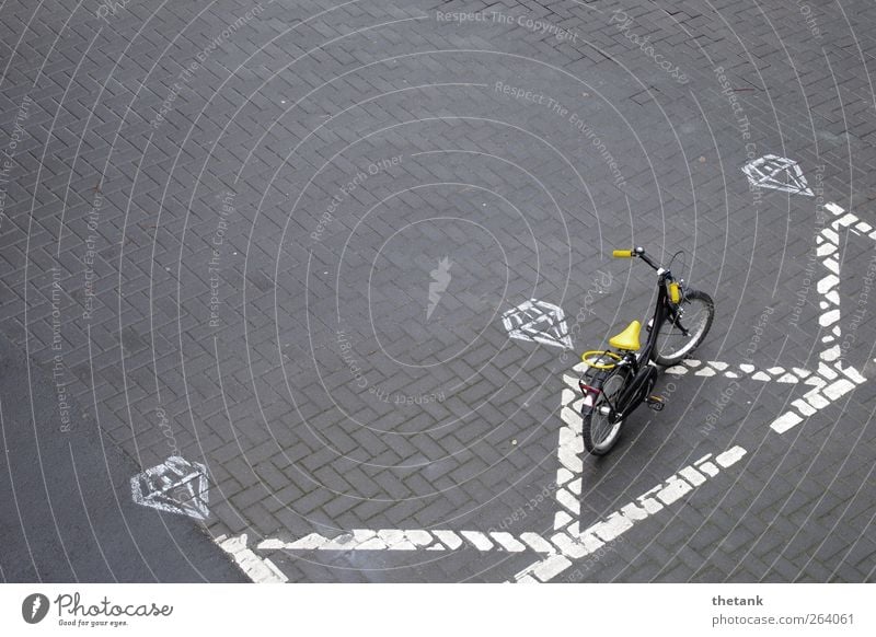 parKING Fahrradfahren Schilder & Markierungen Verkehrszeichen Coolness Gelassenheit geduldig Erholung Zufriedenheit stagnierend Symmetrie Stadt Diamant Krone