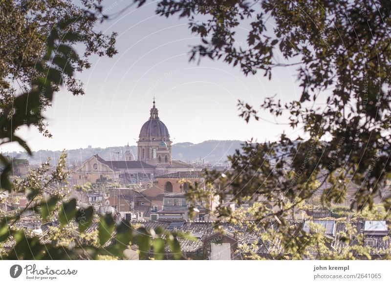 Rom I Italien Hauptstadt Stadtzentrum Altstadt Dom Gebäude Architektur Basilika Dach Kuppeldach Sehenswürdigkeit Basilica dei Santi Ambrogio e Carlo