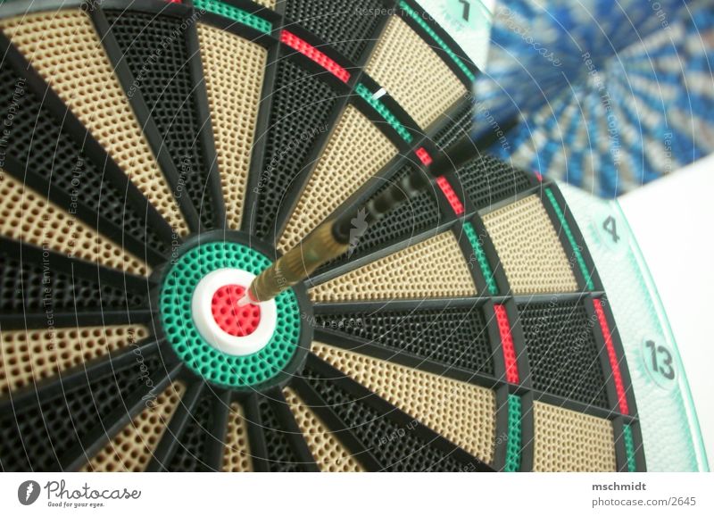 volltreffer! Darts Dartscheibe Dinge Pfeil