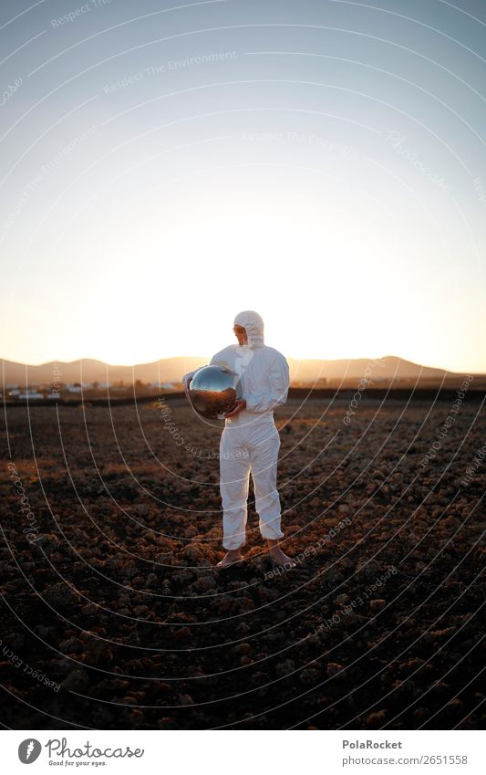 #AS# going home Kunst ästhetisch Außerirdischer außergewöhnlich außerirdisch außerorts Kostüm Karnevalskostüm verkleiden Mars Marslandschaft Marsianer Astronaut