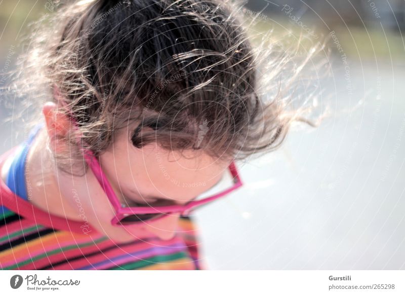 Paint the Silence feminin Junge Frau Jugendliche Haare & Frisuren 1 Mensch Locken Erholung genießen leuchten frei Freundlichkeit Glück hell positiv Wärme Freude