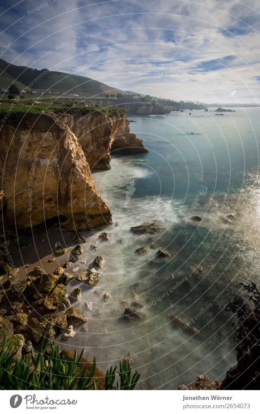 the coast Ferien & Urlaub & Reisen Tourismus Ausflug Abenteuer Ferne Freiheit Sommer Strand Meer Wellen Natur Landschaft Urelemente Sand Wasser Himmel