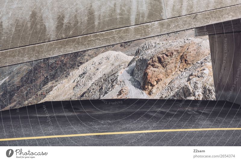 Rettenbachgletscher | Urbanismus Berge u. Gebirge wandern Natur Landschaft Felsen Alpen Gletscher Straße Stadt Design Fortschritt Klima Perspektive Umwelt