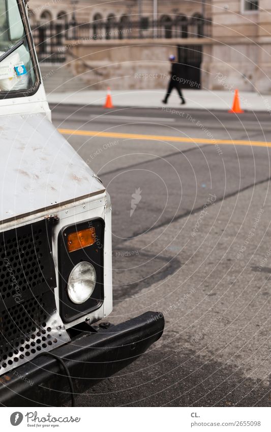 bus Mensch Erwachsene Leben 1 18-30 Jahre Jugendliche 30-45 Jahre New York City USA Haus Verkehr Verkehrsmittel Verkehrswege Straßenverkehr Autofahren