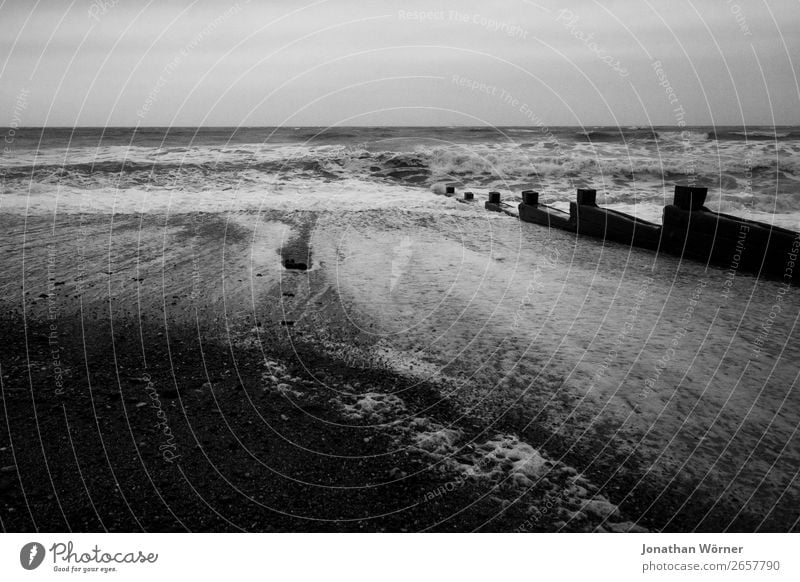 the sea Ferien & Urlaub & Reisen Ausflug Abenteuer Ferne Freiheit Strand Meer Wellen Natur Landschaft Urelemente Sand Wasser Wetter Wind Küste Nordsee Ostsee