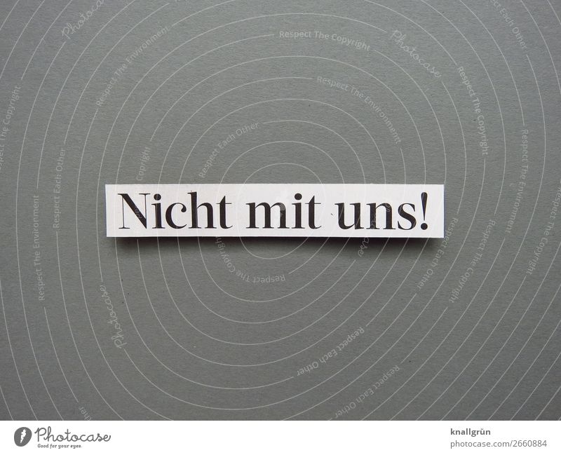 Nicht mit uns! protestieren wehren Wut Aggression Ärger Unverständnis Frustration Konflikt & Streit streitbar Gefühle Feindseligkeit Stimmung rebellisch trotzig