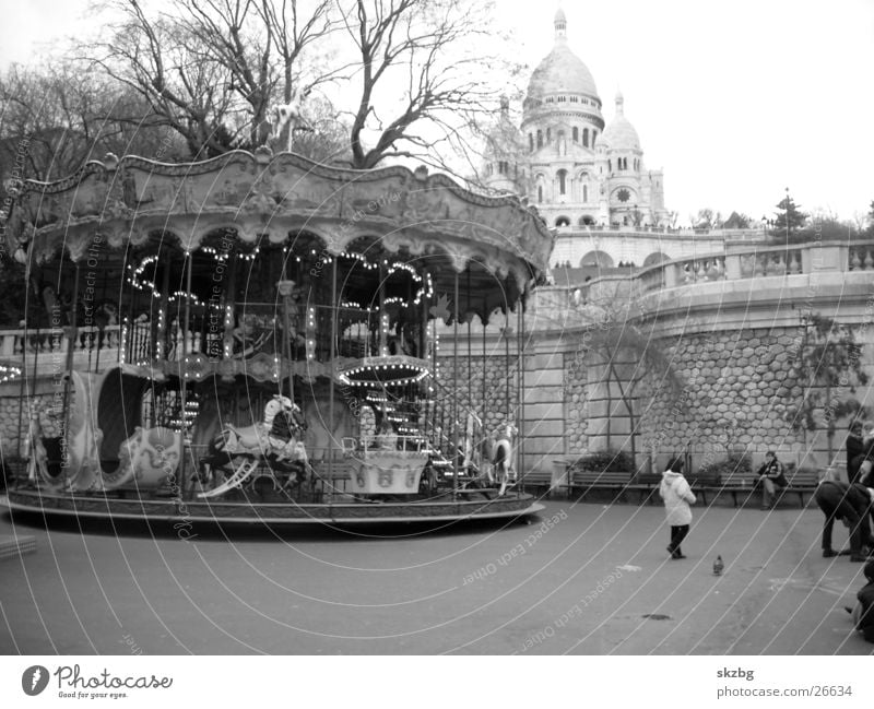 Paris - Sacre Coeur Stadt historisch Reitbahn