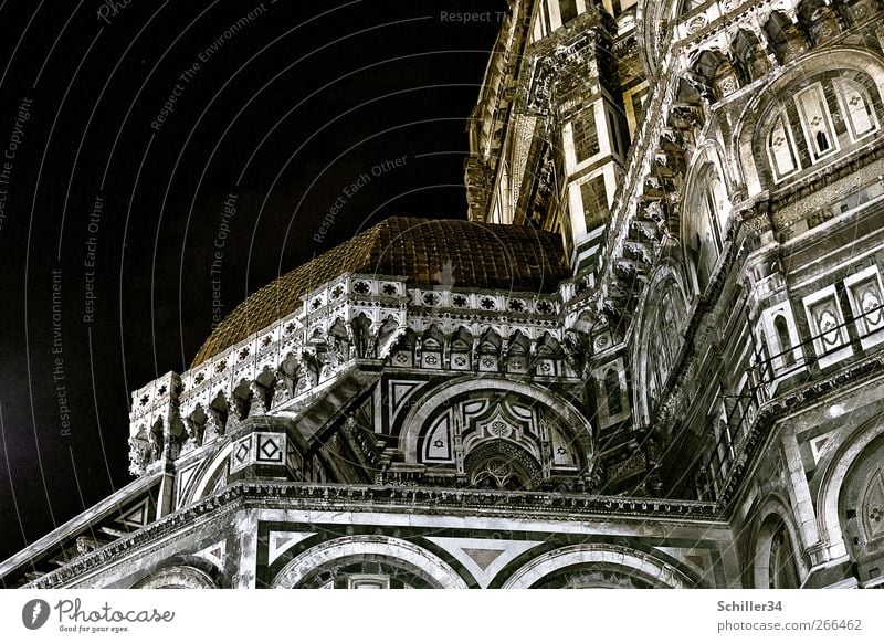 Firenze Ferien & Urlaub & Reisen Tourismus Sightseeing Städtereise Sommerurlaub Skulptur Architektur Florenz Italien Stadt Stadtzentrum Altstadt Menschenleer