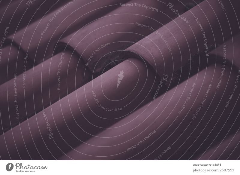 Dachziegel Nahaufnahme Hintergrund Hintergrundbild Strukturen & Formen abstrakt Menschenleer formatfüllend Fliesen u. Kacheln Ziegeldach Makroaufnahme Material