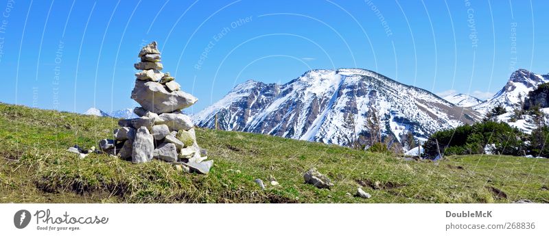 Aiplspitzblick Ferien & Urlaub & Reisen Ausflug Abenteuer Ferne Sonne Schnee Berge u. Gebirge wandern Klettern Bergsteigen Natur Landschaft Frühling