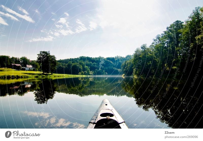 oh du schönes Bayern Ferien & Urlaub & Reisen Abenteuer Sommer Natur Landschaft Wasser Himmel Sonne See Fluss Erholung ästhetisch ruhig Freizeit & Hobby Idylle