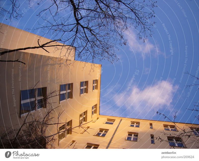 Steil nach oben fotografieren Stadt Hauptstadt Stadtzentrum Skyline Haus Bauwerk Gebäude Architektur Mauer Wand Fassade Fenster alt schön Wohnhaus Stadthaus