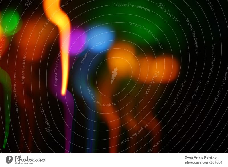 Sequenz. Design Freude glänzend leuchten trashig Fröhlichkeit Entschlossenheit Optimismus Stadt Lichtschein Lichtspiel Lichtstrahl Lichterscheinung