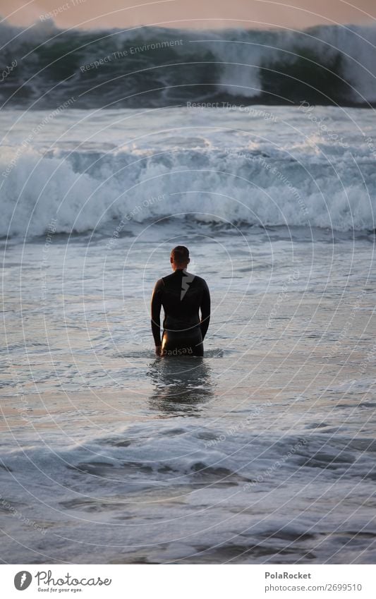 #AS# watching waves Umwelt Natur ästhetisch Wellen Wellengang Wellenform Wellenschlag Küste Strand toben Meer Gischt beobachten Ferien & Urlaub & Reisen