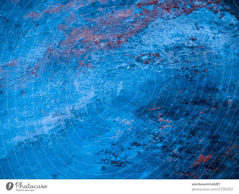 Blauer und verwitterter Holzhintergrund Kunst alt dreckig Holz - Material Hintergründe texturiert formatfüllend Farbe Schiffsplanken rau verwohnt