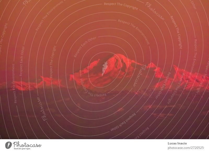 Mount Baker in North Vancouver, BC, Kanada Winter Schnee Berge u. Gebirge Umwelt Natur Hügel Vulkan Abenteuer amerika Amerikaner British Columbia Kanadier