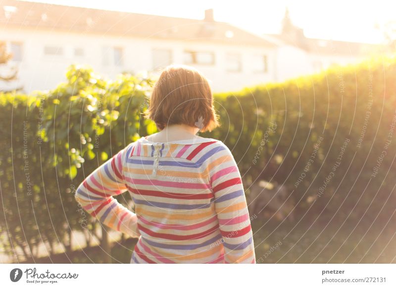 Sonne Mensch feminin Junge Frau Jugendliche Körper Kopf 1 18-30 Jahre Erwachsene Mode Haare & Frisuren blond langhaarig Gefühle Stimmung Freude Glück