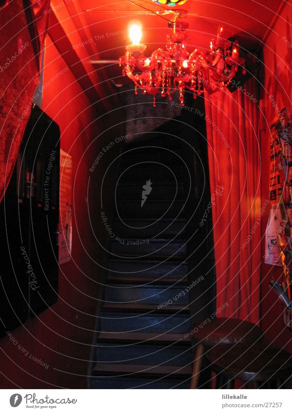 Reeperbahn 2 Gotik Fototechnik Red light brothel decandence Grufti nightclub staircase Mauer