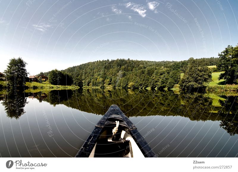 Captain Kuddl Ferien & Urlaub & Reisen Sommer Natur Landschaft Wasser Himmel Baum See Fluss Erholung Einsamkeit Freizeit & Hobby Idylle nachhaltig ruhig Umwelt