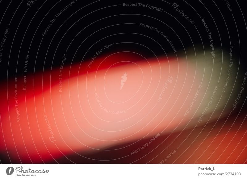 Lichterscheinung Lichtspiel exotisch gelb grün rot schwarz weiß ästhetisch einzigartig Lichtpunkt Lichteinfall Unschärfe Farbfoto abstrakt Muster