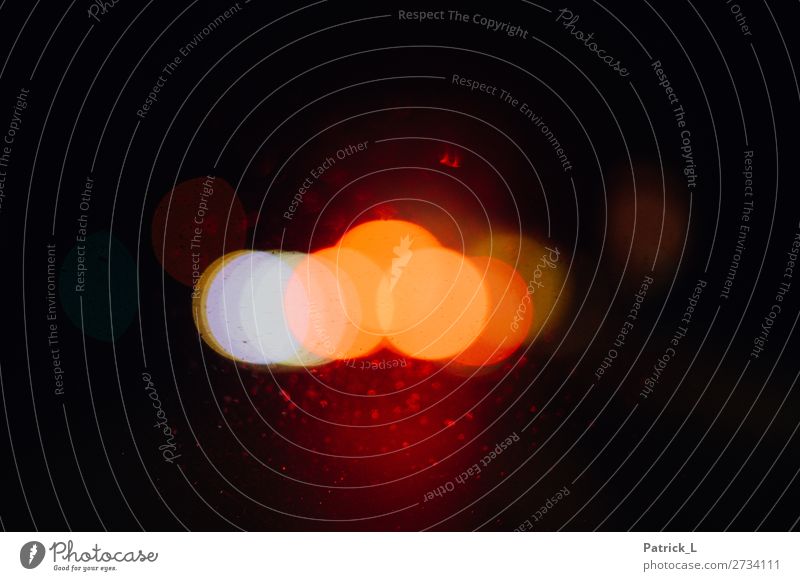 Flares Kugel klein nass rund Sauberkeit gelb orange rot weiß Freude Energie Inspiration komplex Kunst Licht Fleck Kreis Punkt Lichtschein Lichtspiel Traumwelt