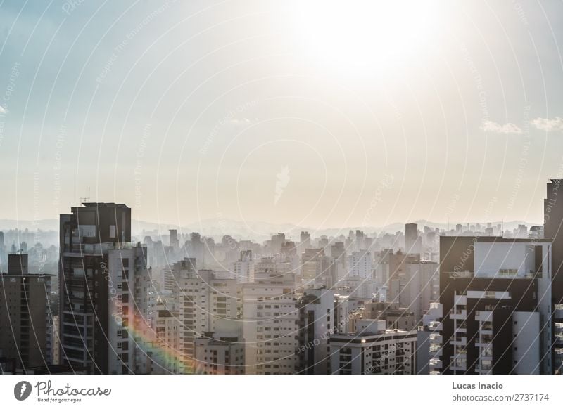 Gebäude in der Nähe der Paulista Avenue, in Sao Paulo, Brasilien (Brasilien) Haus Büro Business Umwelt Natur Himmel Stadtzentrum Skyline Hochhaus Architektur