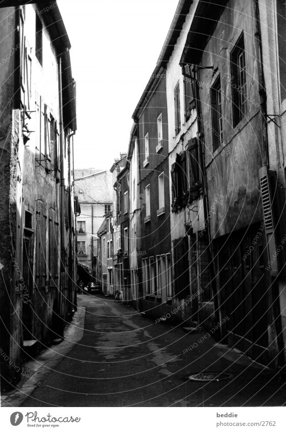 Gasse Elsass Mauer Frankreich Architektur Straße