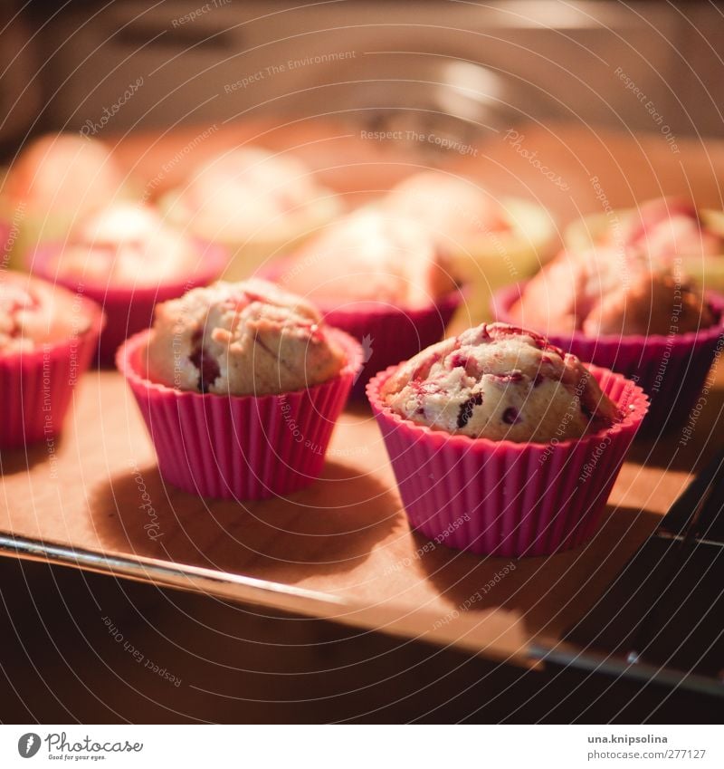 und das ganze 20 minuten lang backen Lebensmittel Teigwaren Backwaren Kuchen Dessert Süßwaren Muffin Ernährung Backform lecker Wärme Herd & Backofen Backblech