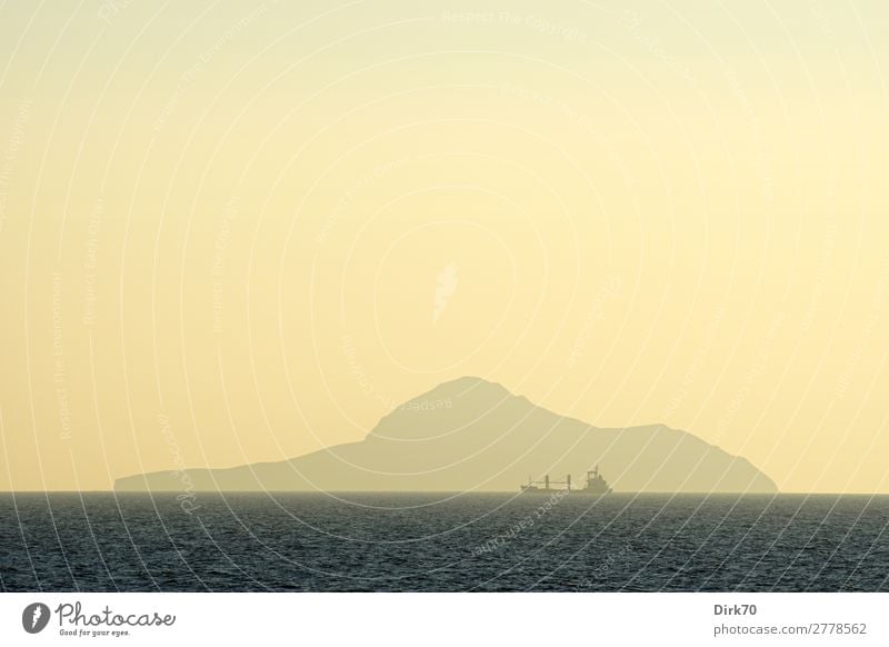 Ägäische Inselwelt Ferien & Urlaub & Reisen Ferne Freiheit Wellen Güterverkehr & Logistik Schifffahrt Umwelt Natur Himmel Wolkenloser Himmel Sommer Herbst
