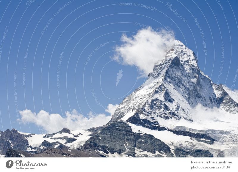 das ist doch der gipfel! Umwelt Natur Landschaft Urelemente Himmel Wolken Frühling Sommer Schönes Wetter Eis Frost Schnee Dürre Felsen Alpen Berge u. Gebirge