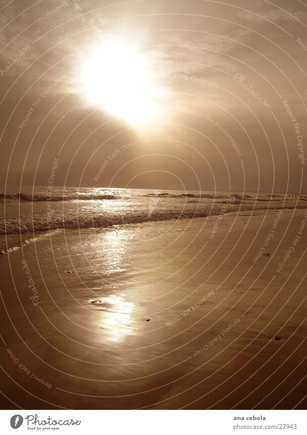 See2 Strand Sonnenuntergang Natur Wasser Sand