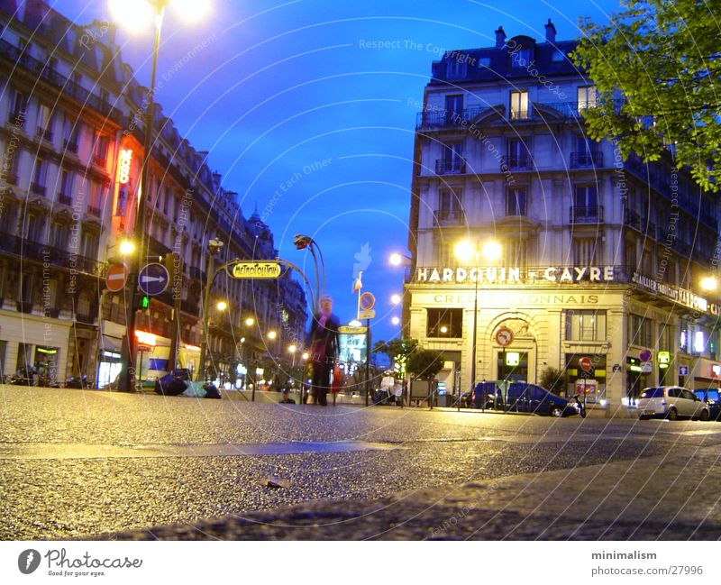 republique Paris Europa metropolitain Stimmung temple