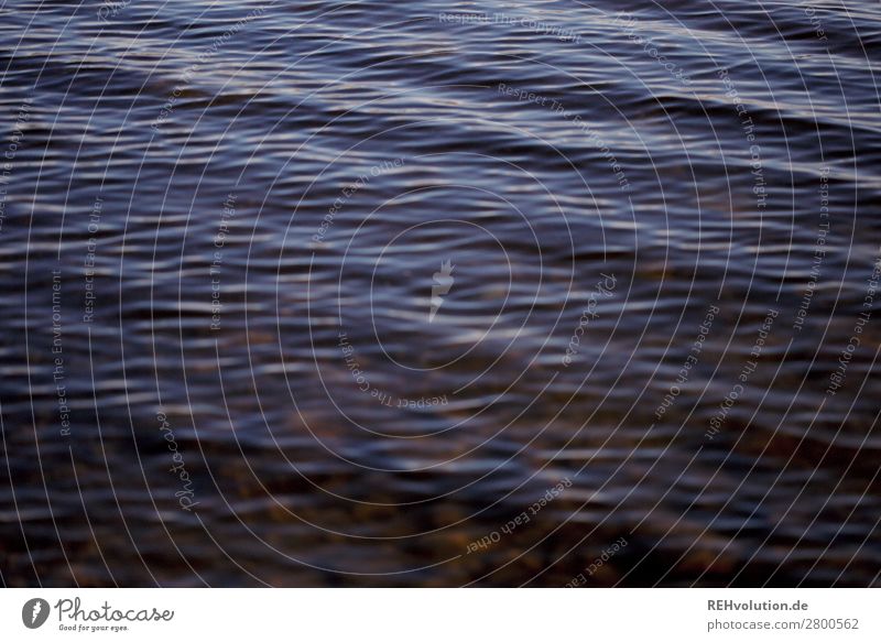 wasser mit leichten wellen Wasser Wellen Oberfläche See Gewässer nass frisch kalt tief Hintergrund Hintergrundbild blau Reflexion & Spiegelung ruhig