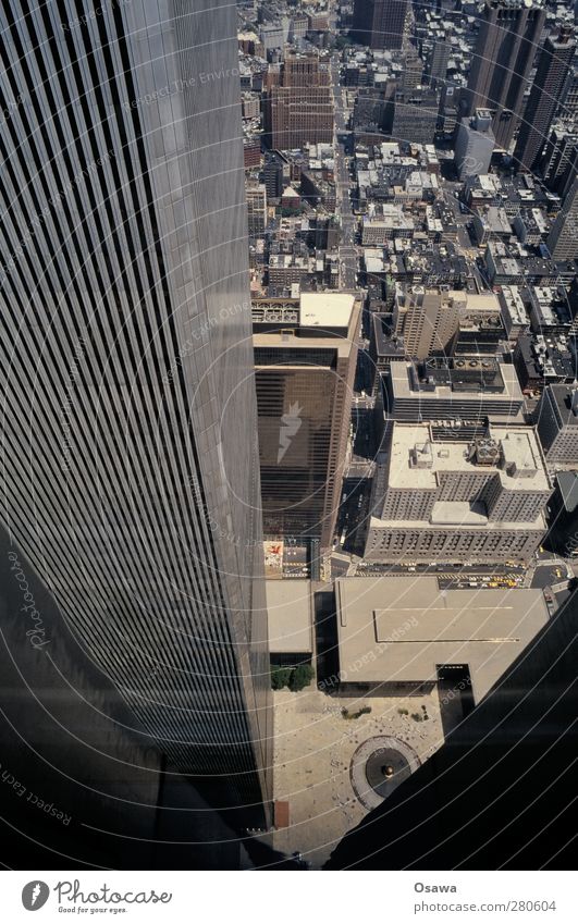 Observation Deck Manhattan USA Amerika Stadtzentrum Haus Hochhaus Platz Bauwerk Gebäude Architektur Fenster Sehenswürdigkeit Wahrzeichen World Trade Center