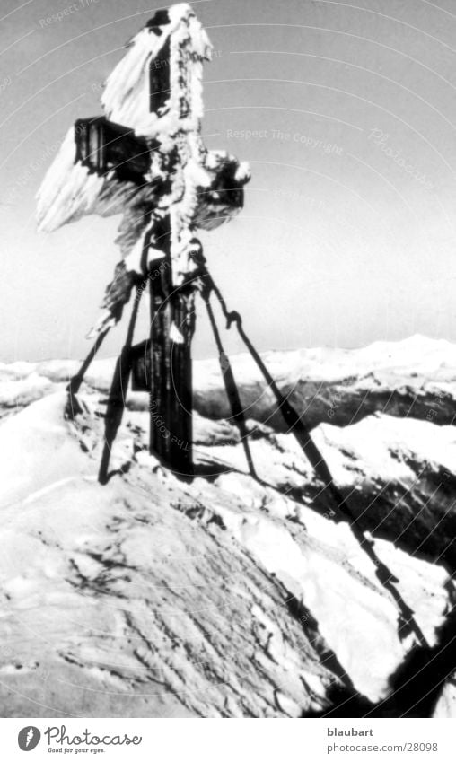 ice cross Berge u. Gebirge Eis Rücken Schnee Diascan leicht bearbeitet