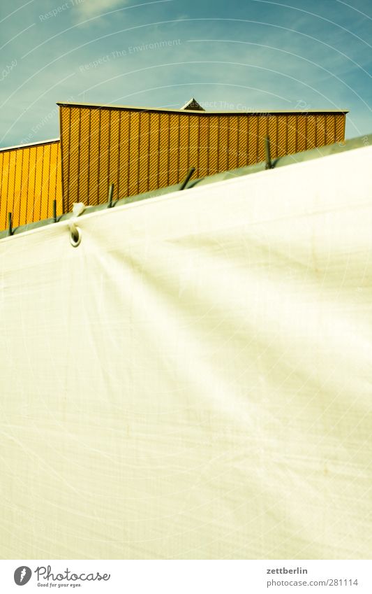 Philharmonie Tourismus Baustelle Architektur Kultur Veranstaltung Konzert Stadt Stadtzentrum Haus Bauwerk Gebäude Mauer Wand Fassade Dach Sehenswürdigkeit