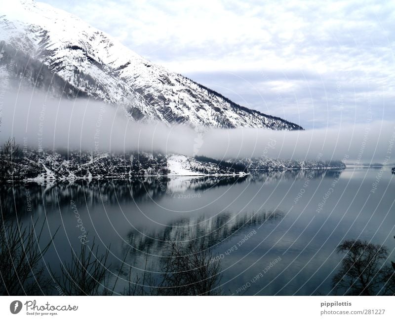 Geistersee Stil schön Gesundheit Wellness Leben harmonisch Sinnesorgane Erholung ruhig Meditation Ferne Freiheit Winter Schnee Berge u. Gebirge Umwelt Natur